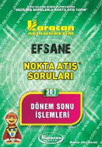 301 - Karacan Yayınları Nokta Atış Soruları - DÖNEM SONU İŞLEMLERİ