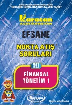 501 - Karacan Yayınları Nokta Atış Soruları - FİNANSAL YÖNETİM 1