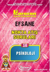 133 - Karacan Yayınları Nokta Atış Soruları - PSİKOLOJİ