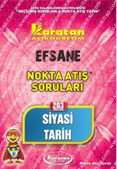 203 - Karacan Yayınları Nokta Atış Soruları - SİYASİ TARİH