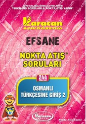 244 - Karacan Yayınları Nokta Atış Soruları - OSMANLI TÜRKÇESİNE GİRİŞ 2