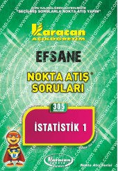 305 - Karacan Yayınları Nokta Atış Soruları - İSTATİSTİK 1