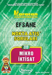 306 - Karacan Yayınları Nokta Atış Soruları - MİKRO İKTİSAT