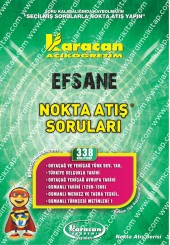 338 - Karacan Yayınları Nokta Atış Soruları - ORTAÇAĞ VE YENİÇAĞ TÜRK DEV. TAR. - TÜRKİYE SELÇUKLU TARİHİ - ORTAÇAĞ YENİÇAĞ AVRUPA TARİHİ - OSMANLI TARİHİ (1299-1566) - OSMANLI MERKEZ VE TAŞRA TEŞKİL. - OSMANLI TÜRKÇESİ METİNLERİ 1