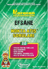 345 - Karacan Yayınları Nokta Atış Soruları - YİYECEK ÜRETİM TEMELLERİ - AİLE EKONOMİSİ - GİYSİ SEÇİMİ - TOPLUMSAL YAŞAMDA AİLE - AİLE İÇİ UYUMLU ETKİLEŞİM