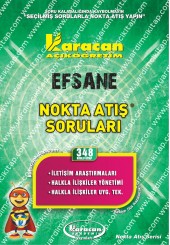 348 - Karacan Yayınları Nokta Atış Soruları - İLETİŞİM ARAŞTIRMALARI - HALKLA İLİŞKİLER YÖNETİMİ - HALKLA İLİŞKİLER UYG. TEK.