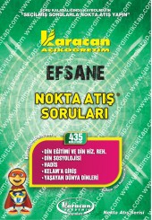 435 - Karacan Yayınları Nokta Atış Soruları - DİN EĞİTİMİ VE DİN HİZ. REH. - DİN SOSYOLOJİSİ - HADİS - KELAMA GİRİŞ - YAŞAYAN DÜNYA DİNLERİ