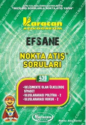 439 - Karacan Yayınları Nokta Atış Soruları - GELİŞMEKTE OLAN ÜLKELERDE SİYASET - ULUSLARARASI POLİTİKA - 2 - ULUSLARARASI HUKUK - 2