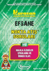 448 - Karacan Yayınları Nokta Atış Soruları - HALKLA İLİŞKİLER UYGULAMA VE ÖRNEK OLAYLAR