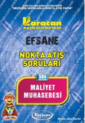 504 - Karacan Yayınları Nokta Atış Soruları - MALİYET MUHASEBESİ