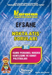 507 - Karacan Yayınları Nokta Atış Soruları -..