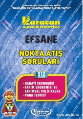 512 - Karacan Yayınları Nokta Atış Soruları - SANAYİ EKONOMİSİ - TARIM EKONOMİSİ VE TARIMSAL POLİTİKALAR - PARA TEORİSİ