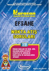 518 - Karacan Yayınları Nokta Atış Soruları - İNSAN HAKLARI VE DEM. SÜR. - BALKANLARDA SİYASET - STRATEJİ VE GÜVENLİK - ORTA ASYA VE KAFKASLARDA SİYASET