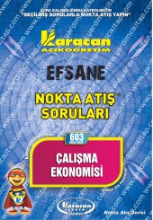 603 - Karacan Yayınları Nokta Atış Soruları - ÇALIŞMA EKONOMİSİ