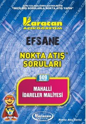 609 - Karacan Yayınları Nokta Atış Soruları - MAHALLİ İDARELER MALİYESİ