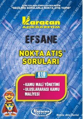 610 - Karacan Yayınları Nokta Atış Soruları - KAMU MALİ YÖNETİMİ - ULUSLARARASI KAMU MALİYESİ