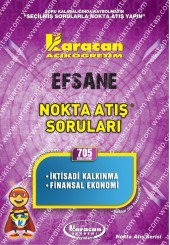 705 - Karacan Yayınları Nokta Atış Soruları - İKTİSADİ KALKINMA - FİNANSAL EKONOMİ