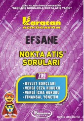 709 - Karacan Yayınları Nokta Atış Soruları - DEVLET BORÇLARI - VERGİ CEZA HUKUKU - VERGİ İCRA HUKUKU - FİNANSAL YÖNETİM