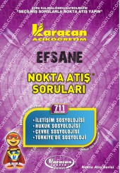 711 - Karacan Yayınları Nokta Atış Soruları - İLETİŞİM SOSYOLOJİSİ - HUKUK SOSYOLOJİSİ - ÇEVRE SOSYOLOJİSİ - TÜRKİYEDE SOSYOLOJİ