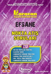 713 - Karacan Yayınları Nokta Atış Soruları - XVI-XIX YÜZYILLAR TÜRK DİLİ - ELEŞTİRİ TARİHİ - CUMHURİYET DÖNEMİ TÜRK ŞİİRİ - ÇAĞDAŞ TÜRK EDEBİYATLARI 1 - XVII. YÜZYIL TÜRK EDEBİYATI - CUMHURİYET DÖNEMİ TÜRK NESRİ