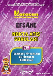 726 - Karacan Yayınları Nokta Atış Soruları - SERMAYE PİYASALARI VE FİNANSAL KURUMLAR