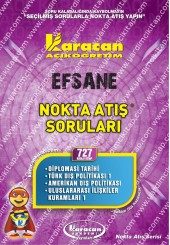 727 - Karacan Yayınları Nokta Atış Soruları - DİPLOMASİ TARİHİ - TÜRK DIŞ POLİTİKASI 1 - AMERİKAN DIŞ POLİTİKASI - ULUSLARARASI İLİŞKİLER KURAMLARI 1 (KREDİLİ SİSTEM)