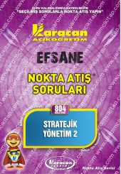 804 - Karacan Yayınları Nokta Atış Soruları - STRATEJİK YÖNETİM 2