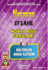 807 - Karacan Yayınları Nokta Atış Soruları - KÜLTÜRLER ARASI İLETİŞİM