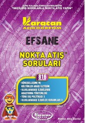 816 - Karacan Yayınları Nokta Atış Soruları -..