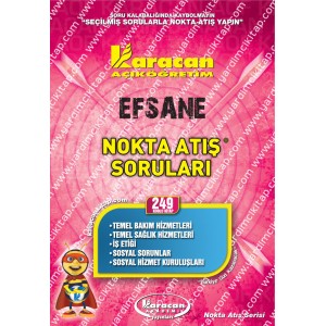 249 - Karacan Yayınları Nokta Atış Soruları - TEMEL BAKIM HİZMETLERİ - TEMEL SAĞLIK HİZMETLERİ - İŞ ETİĞİ - SOSYAL SORUNLAR - SOSYAL HİZMET KURULUŞLARI