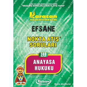 308 - Karacan Yayınları Nokta Atış Soruları - ANAYASA HUKUKU