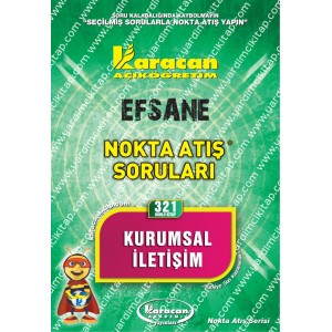 321 - Karacan Yayınları Nokta Atış Soruları - KURUMSAL İLETİŞİM