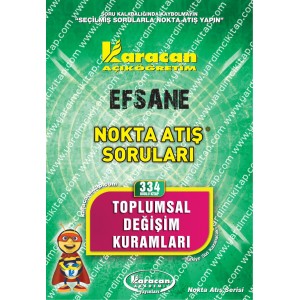 334 - Karacan Yayınları Nokta Atış Soruları - TOPLUMSAL DEĞİŞİM KURAMLARI