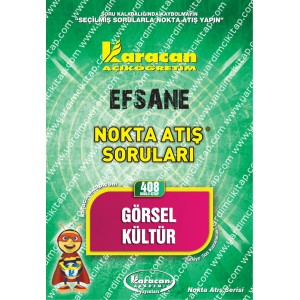 408 - Karacan Yayınları Nokta Atış Soruları - GÖRSEL KÜLTÜR