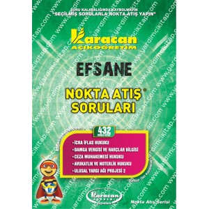 432 - Karacan Yayınları Nokta Atış Soruları - İCRA İFLAS HUKUKU - DAMGA VERGİSİ VE HARÇLAR BİLGİSİ - AVUKATLIK VE NOTERLİK HUKUKU - ULUSAL YARGI AĞI PROJESİ 2