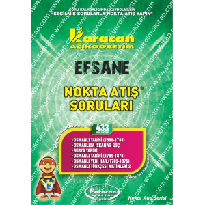 433 - Karacan Yayınları Nokta Atış Soruları - OSMANLI TARİHİ (1566-1789) - OSMANLIDA İSKAN VE GÖÇ - RUSYA TARİHİ - OSMANLI TARİHİ (1789-1876) - OSMANLI YEN. HAR.(1703-1876) - OSMANLI TÜRKÇESİ METİNLERİ 2