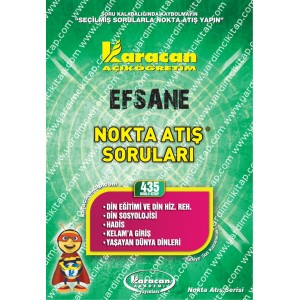 435 - Karacan Yayınları Nokta Atış Soruları - DİN EĞİTİMİ VE DİN HİZ. REH. - DİN SOSYOLOJİSİ - HADİS - KELAMA GİRİŞ - YAŞAYAN DÜNYA DİNLERİ