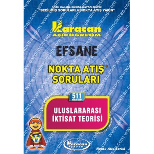 511 - Karacan Yayınları Nokta Atış Soruları - ULUSLARARASI İKTİSAT TEORİSİ