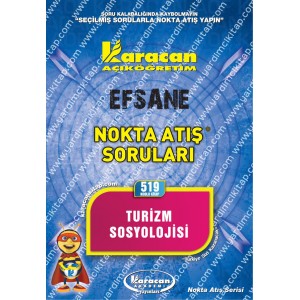 519 - Karacan Yayınları Nokta Atış Soruları - TURİZM SOSYOLOJİSİ