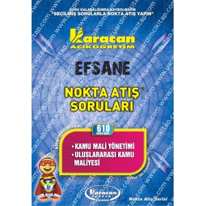 610 - Karacan Yayınları Nokta Atış Soruları - KAMU MALİ YÖNETİMİ - ULUSLARARASI KAMU MALİYESİ