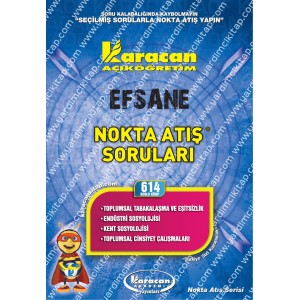 614 - Karacan Yayınları Nokta Atış Soruları - TOPLUMSAL TABAKALAŞMA VE EŞİTSİZLİK - ENDÜSTRİ SOSYOLOJİSİ - KENT SOSYOLOJİSİ - TOPLUMSAL CİNSİYET ÇALIŞMALARI