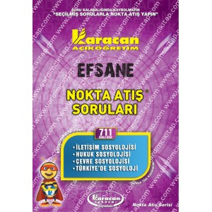 711 - Karacan Yayınları Nokta Atış Soruları - İLETİŞİM SOSYOLOJİSİ - HUKUK SOSYOLOJİSİ - ÇEVRE SOSYOLOJİSİ - TÜRKİYEDE SOSYOLOJİ