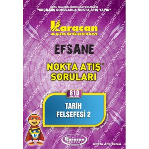 810 - Karacan Yayınları Nokta Atış Soruları - TARİH FELSEFESİ 2