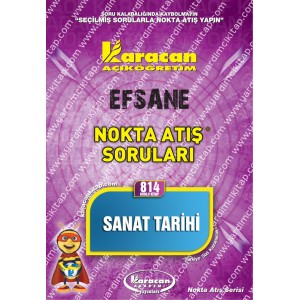 814 - Karacan Yayınları Nokta Atış Soruları - SANAT TARİHİ