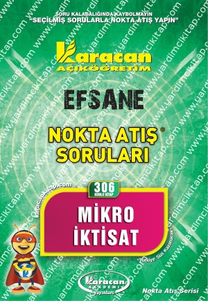 306 - Karacan Yayınları Nokta Atış Soruları - MİKRO İKTİSAT