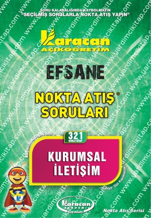 321 - Karacan Yayınları Nokta Atış Soruları - KURUMSAL İLETİŞİM
