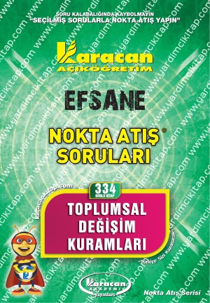 334 - Karacan Yayınları Nokta Atış Soruları - TOPLUMSAL DEĞİŞİM KURAMLARI