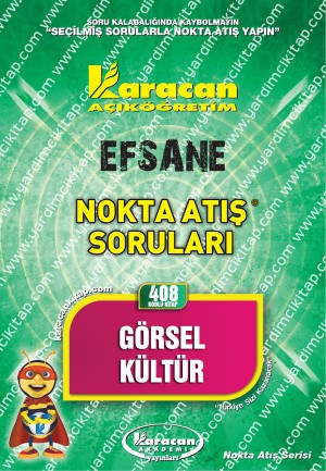 408 - Karacan Yayınları Nokta Atış Soruları - GÖRSEL KÜLTÜR