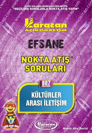 807 - Karacan Yayınları Nokta Atış Soruları - KÜLTÜRLER ARASI İLETİŞİM